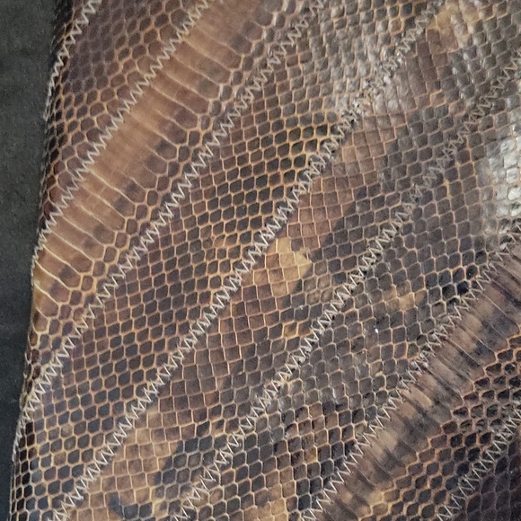 1970's vintage clutch bag with straps. Classy chic, fashion,party, travel, women - Picture 2 of 14